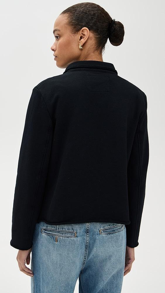 Frank & Eileen Mini Belfast Crop Peacoat | Shopbop Product Image