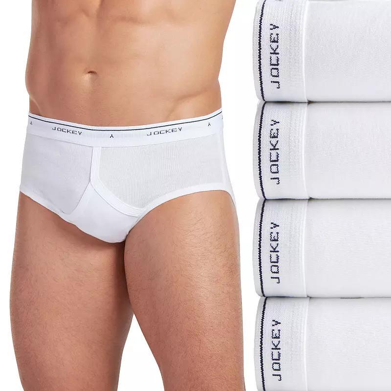Mens Jockey 4-pack Classic Low-Rise Briefs Product Image