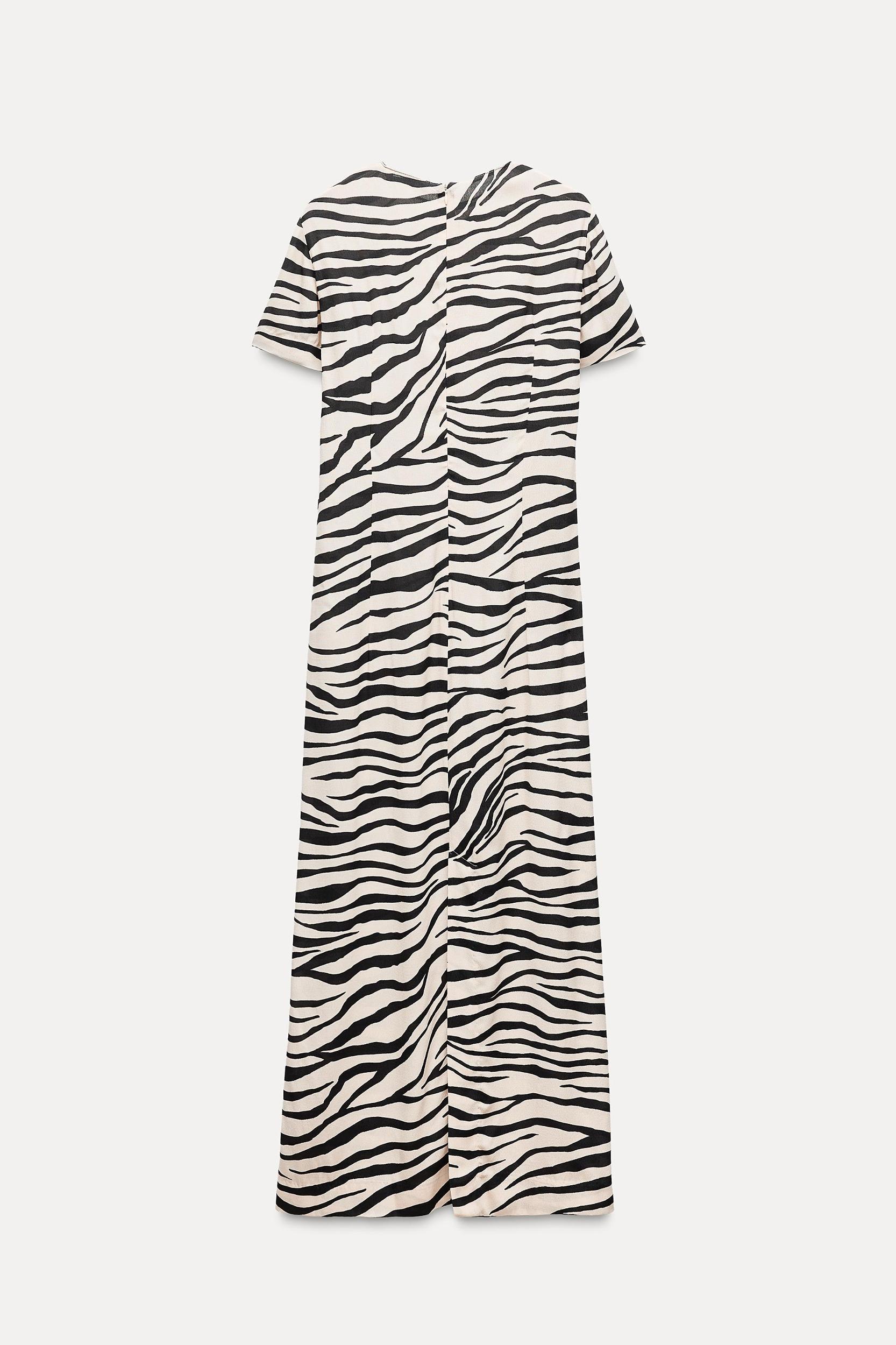 ANIMAL PRINT DRESS ZW COLLECTION Product Image
