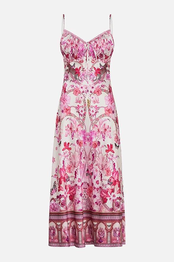 CAMILLA Gathered Bodice Bias Dress Product Image