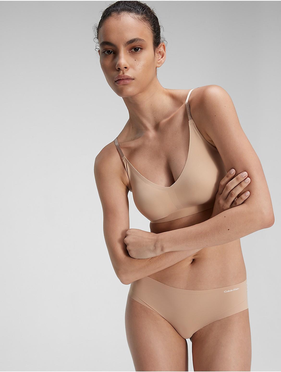 Calvin Klein Womens Invisibles Lightly Lined Triangle Bra Product Image
