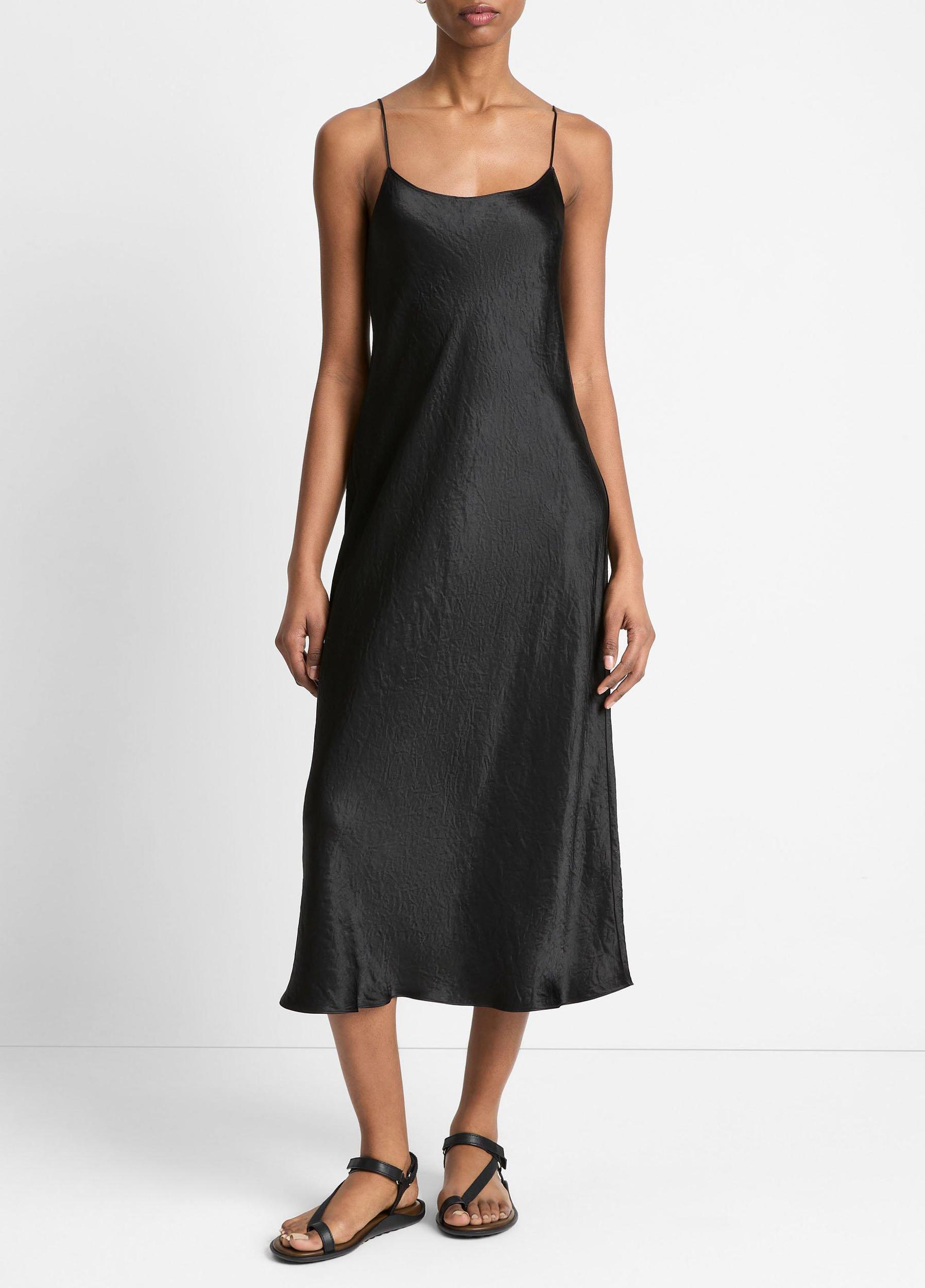 Satin Slip Dress Product Image