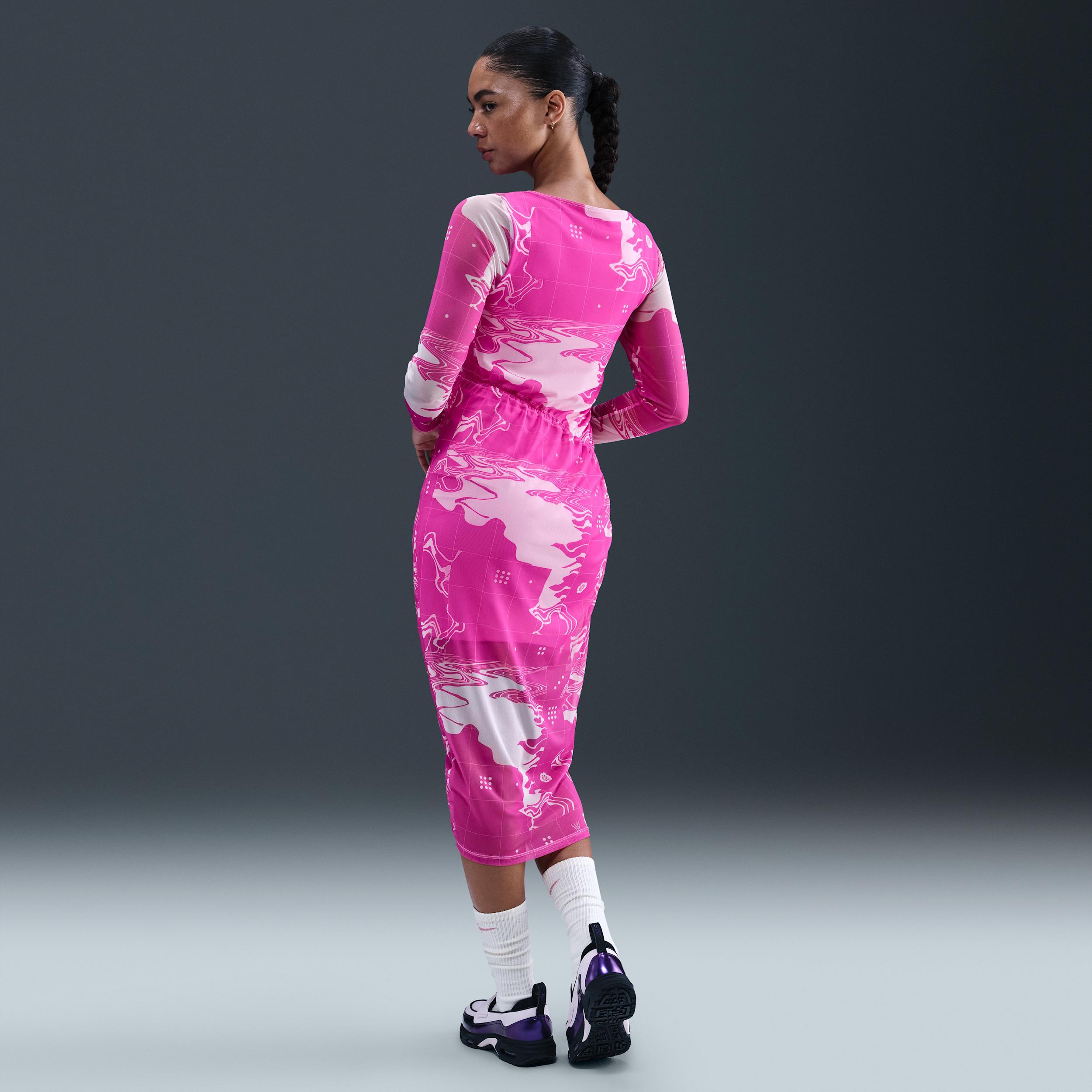 Nike Women's Serena Williams Design Crew Mesh Midi Dress Product Image