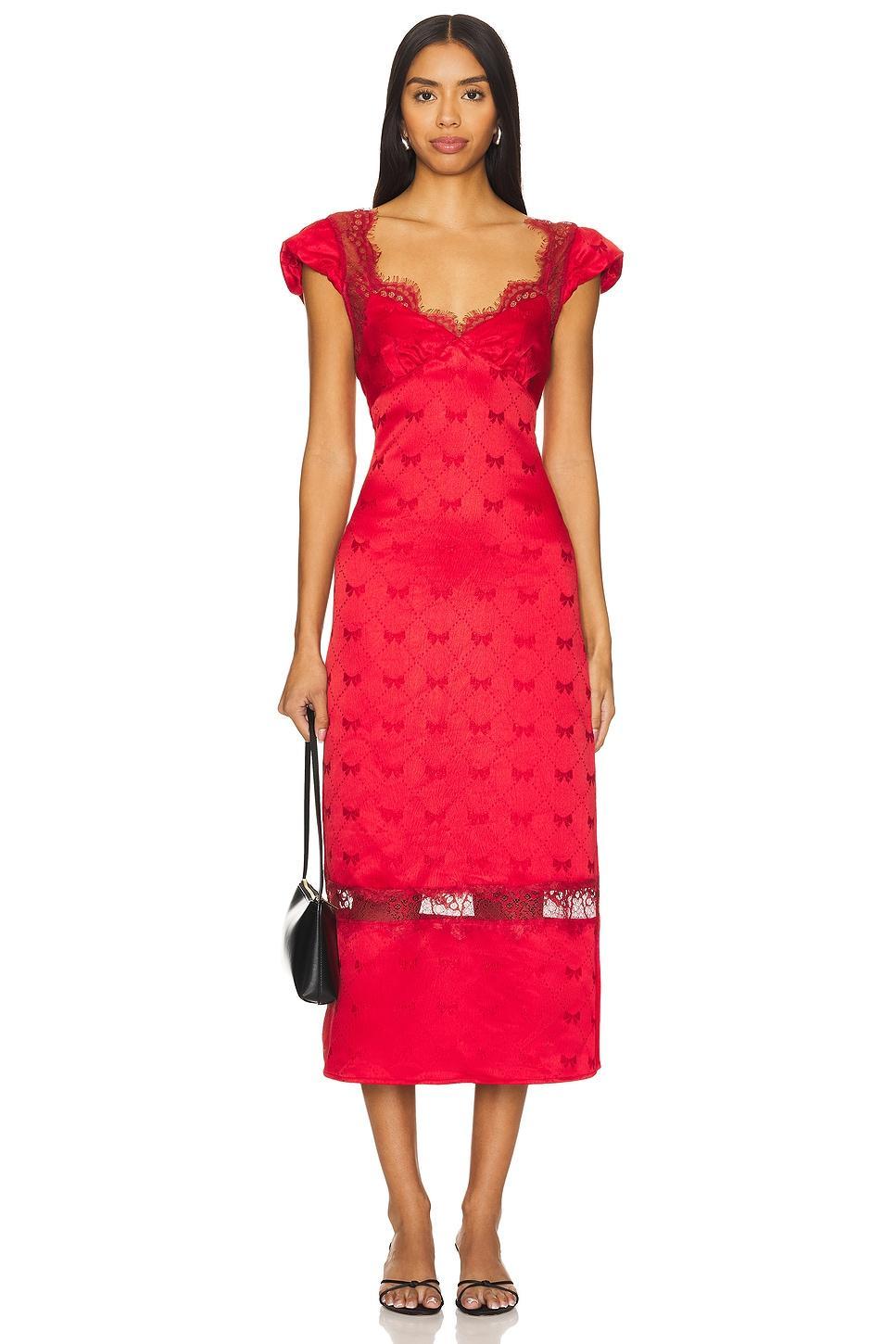 Foolish Heart Midi Dress Free People Product Image