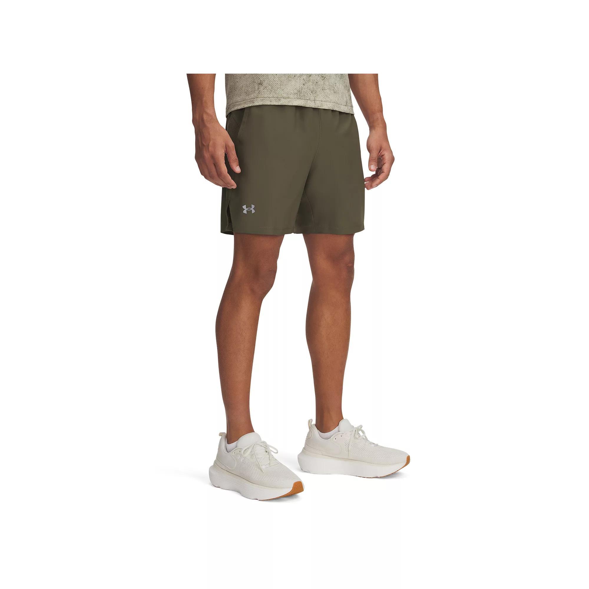 Men's Under Armour Launch 7-in. Shorts, Size: XL, Marine Od Green Product Image