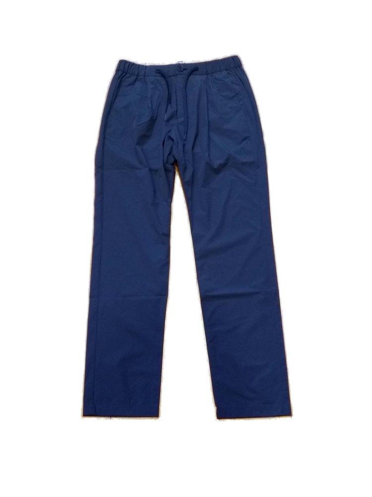 HERNO Drawstring Casual Pants In Blue Product Image