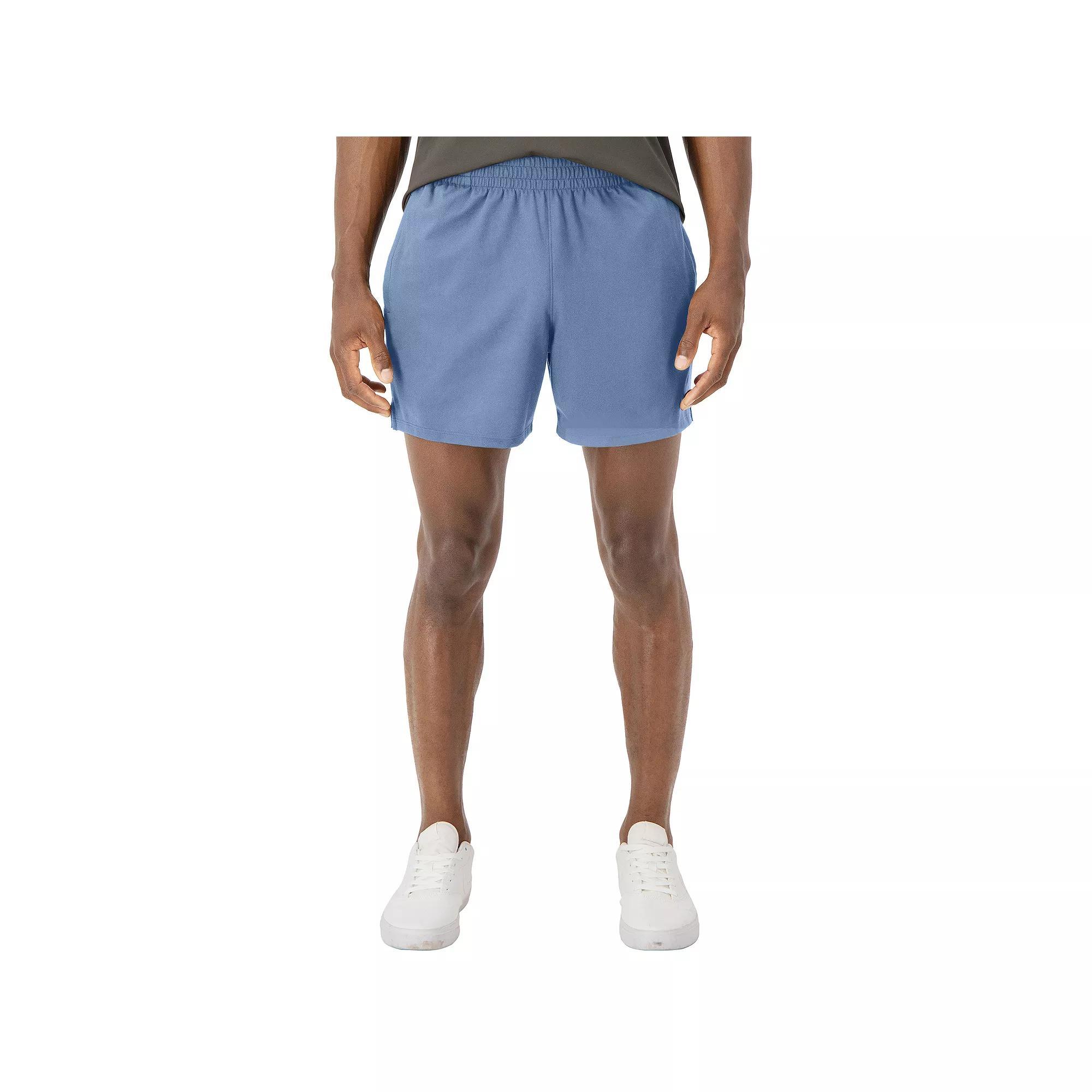 Men's Hanes Moves™ 6-in. Performance Shorts, Size: Large, Blue Dive Product Image