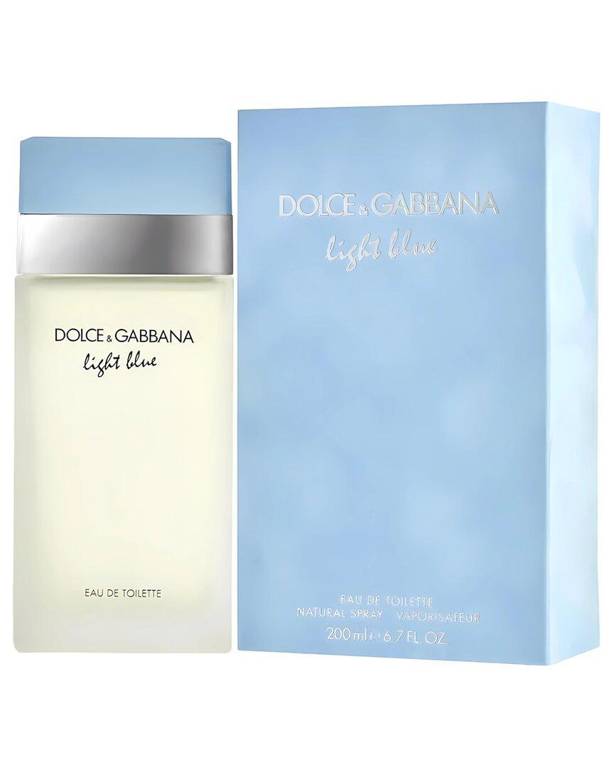 DOLCE & GABBANA Women's 6.8oz Light Blue Edt In White Product Image