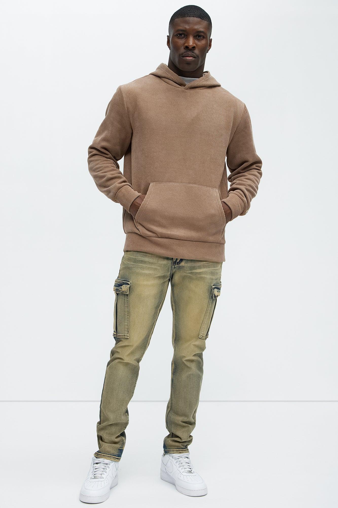 Shaggy Hoodie - LightBrown Product Image
