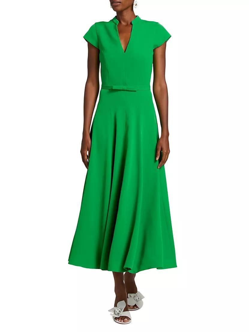 Marian Crepe Cocktail Dress Product Image