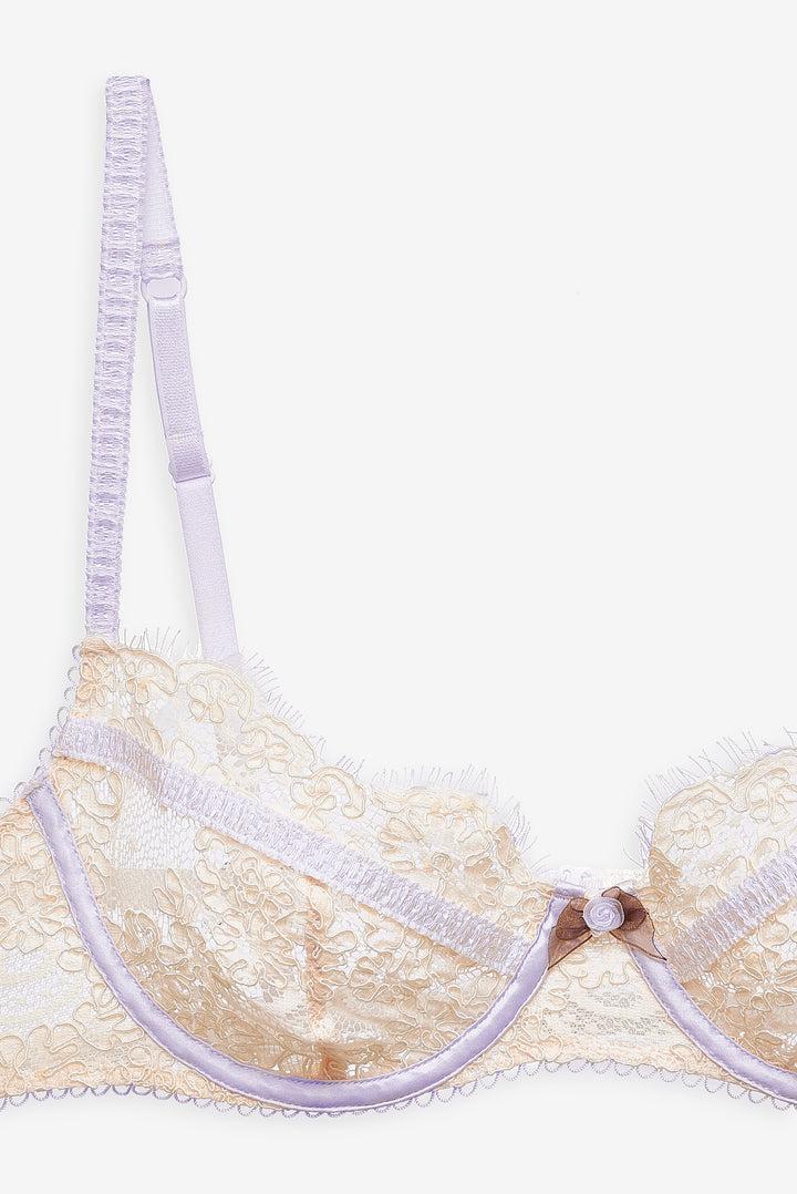 Victoria Lace Underwire Bra — Ivory Product Image