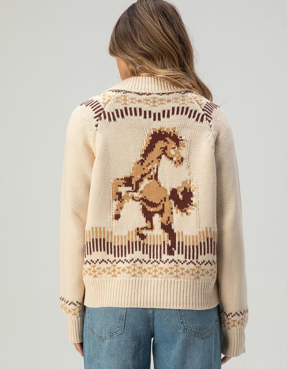 SENDERO PROVISIONS CO. Cimarron Womens Cardigan - ANTIQUE WHITE Product Image