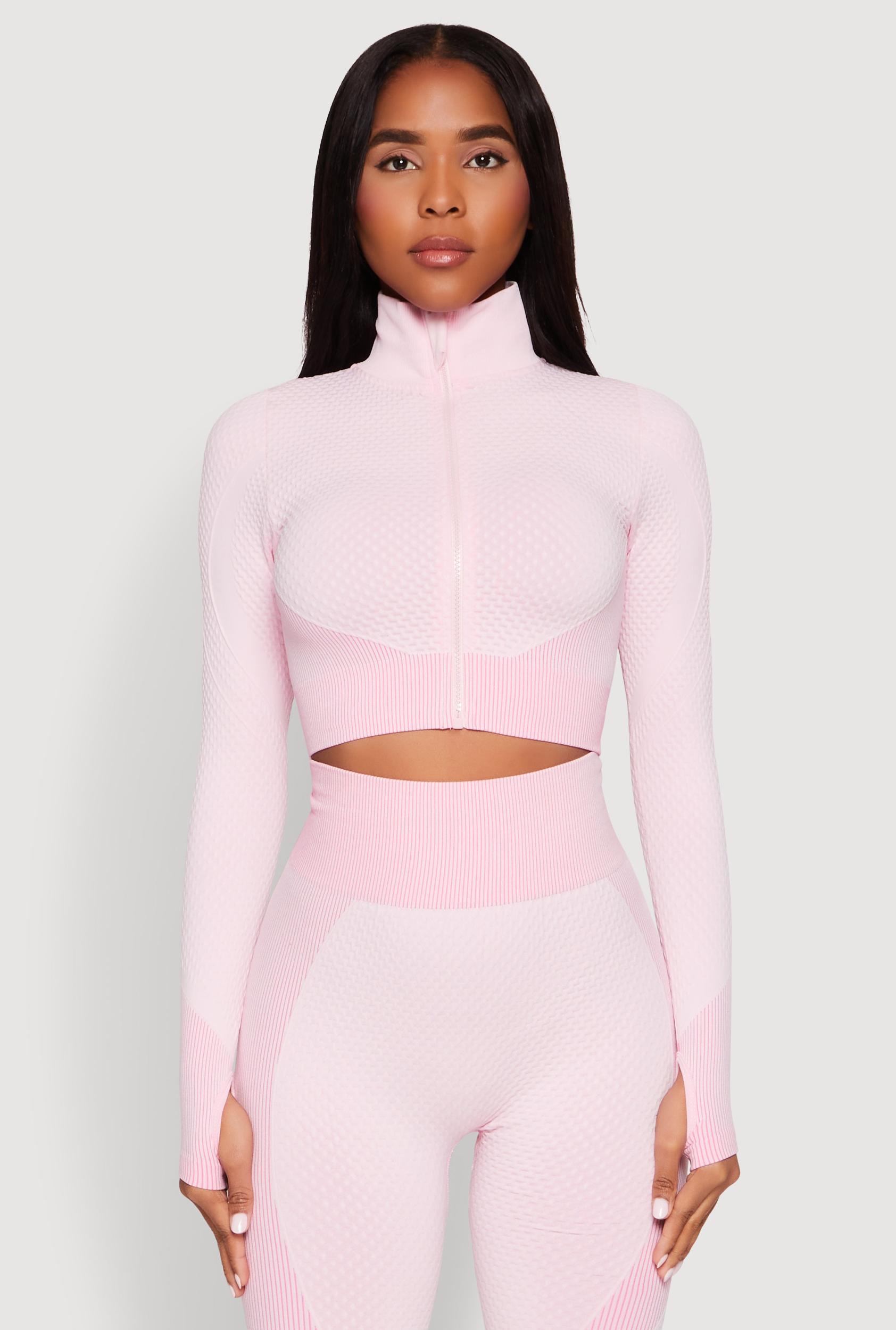 Womens Striped Detail Two Tone Track Jacket Product Image