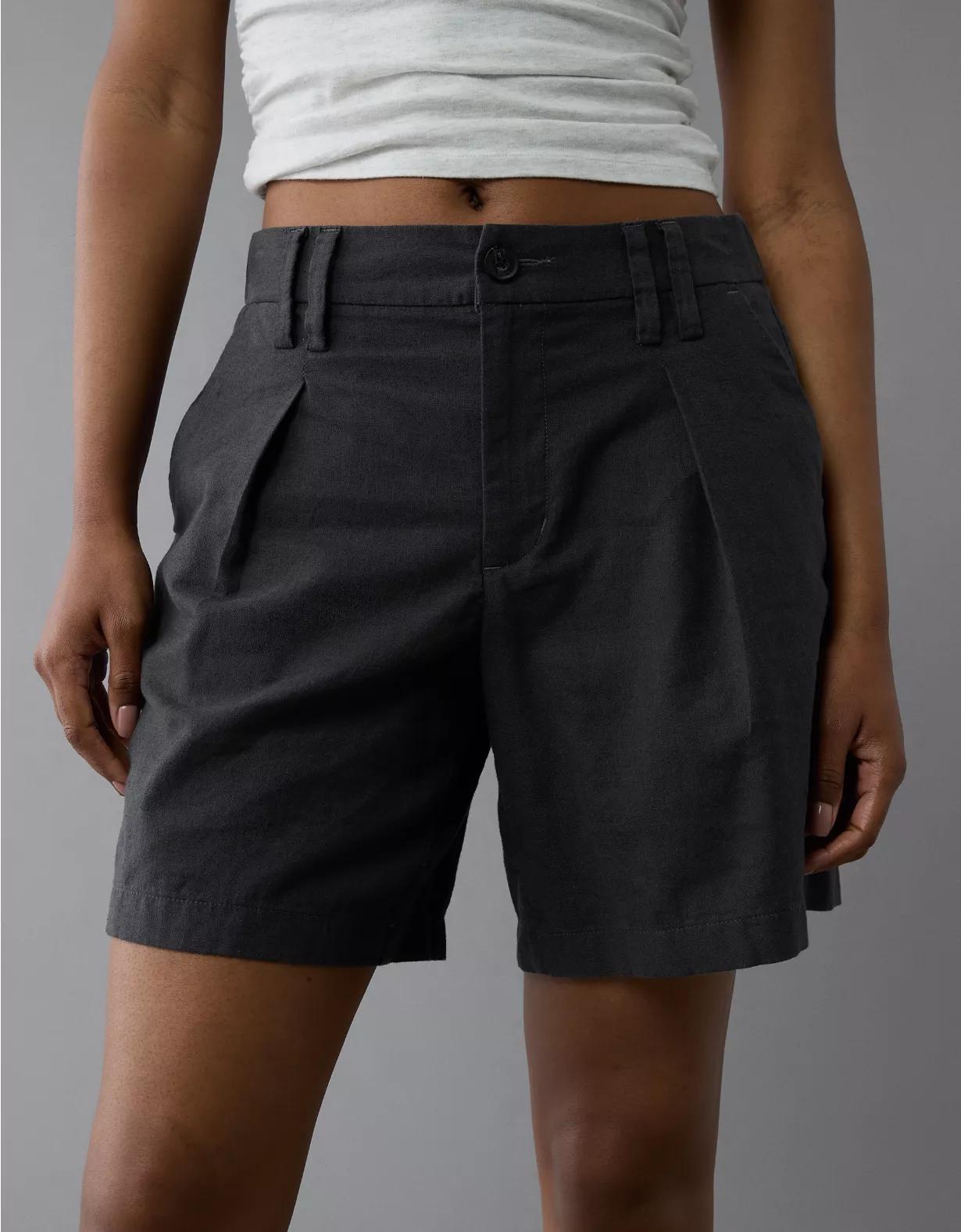 AE Stretch Linen-Blend 8" Trouser Short Product Image
