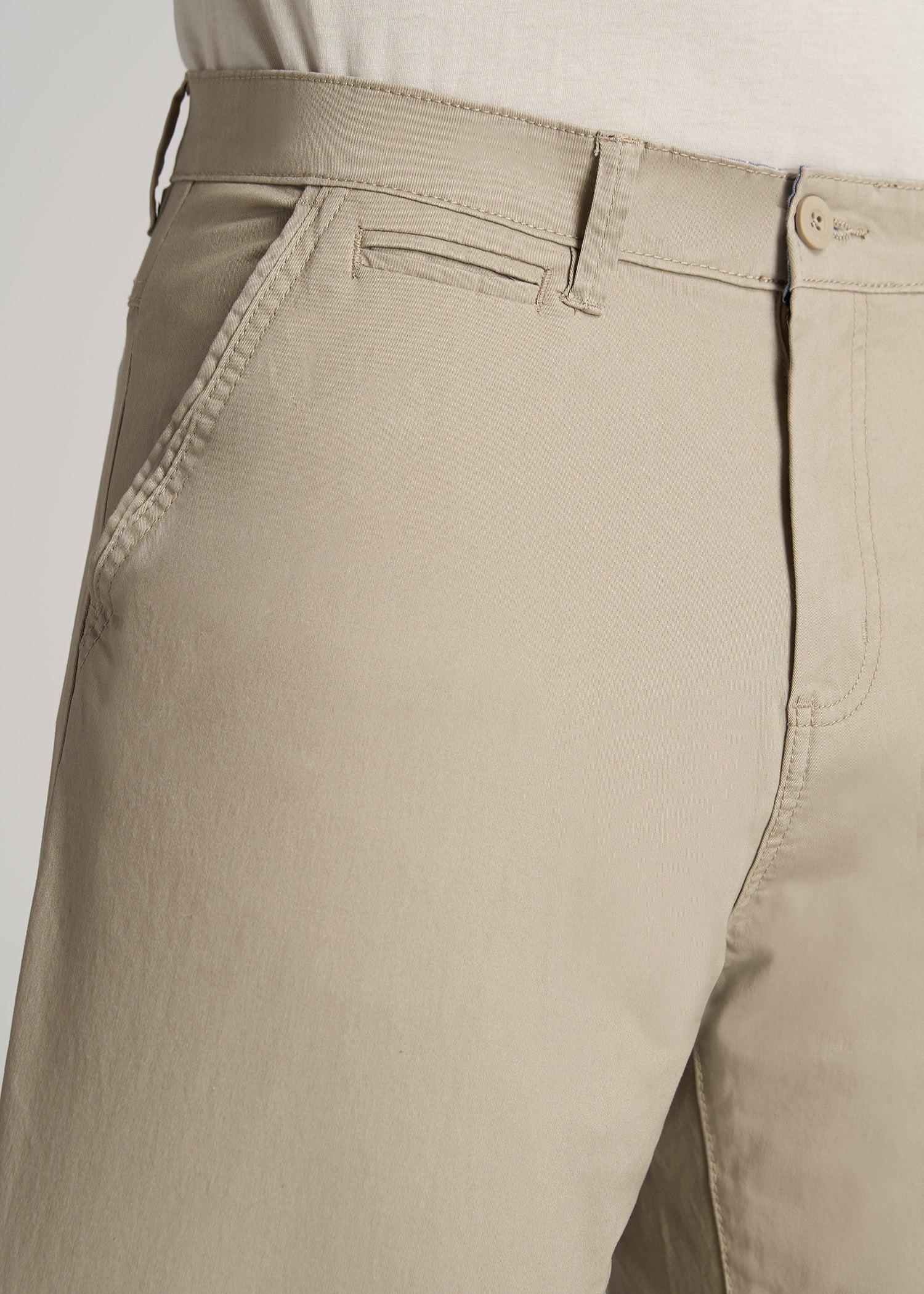 Mason RELAXED Chinos for Tall Men in Chocolate Product Image