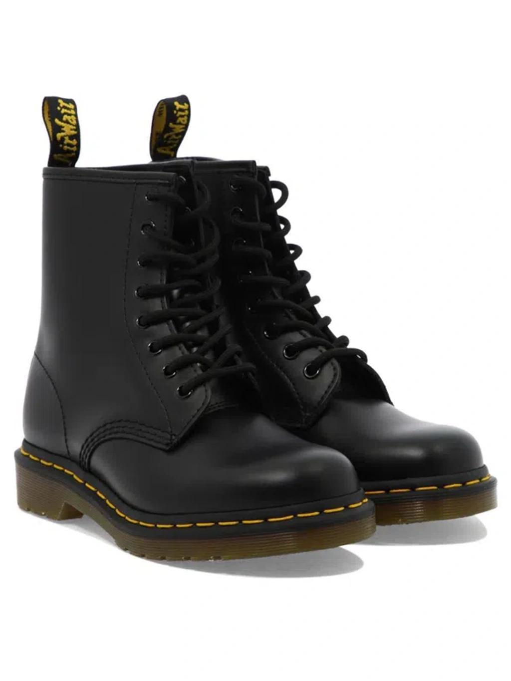 DR. MARTENS' Dr. Martens 1460 Combat Boots In Black Product Image