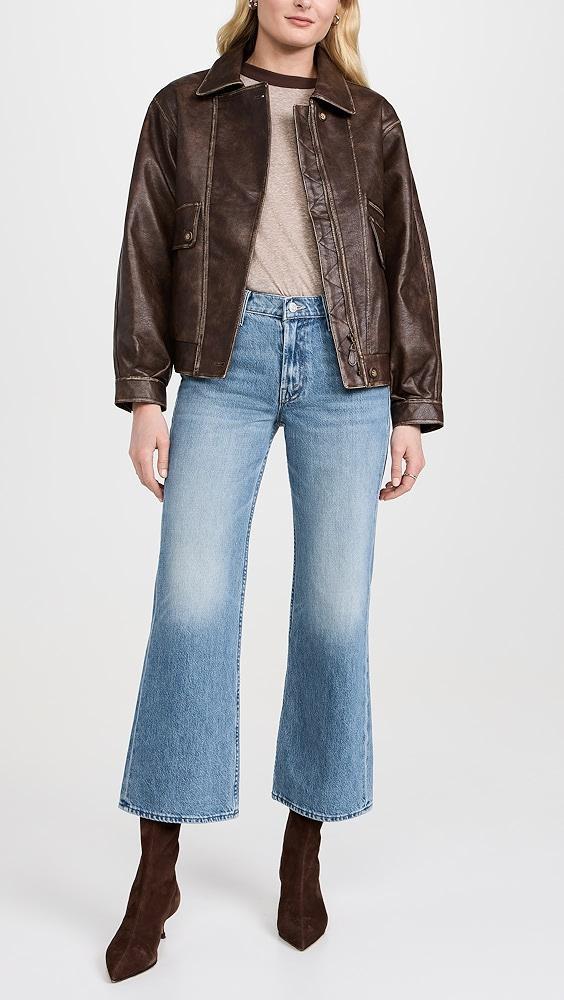 MOTHER The Bookie Flood Jeans | Shopbop Product Image