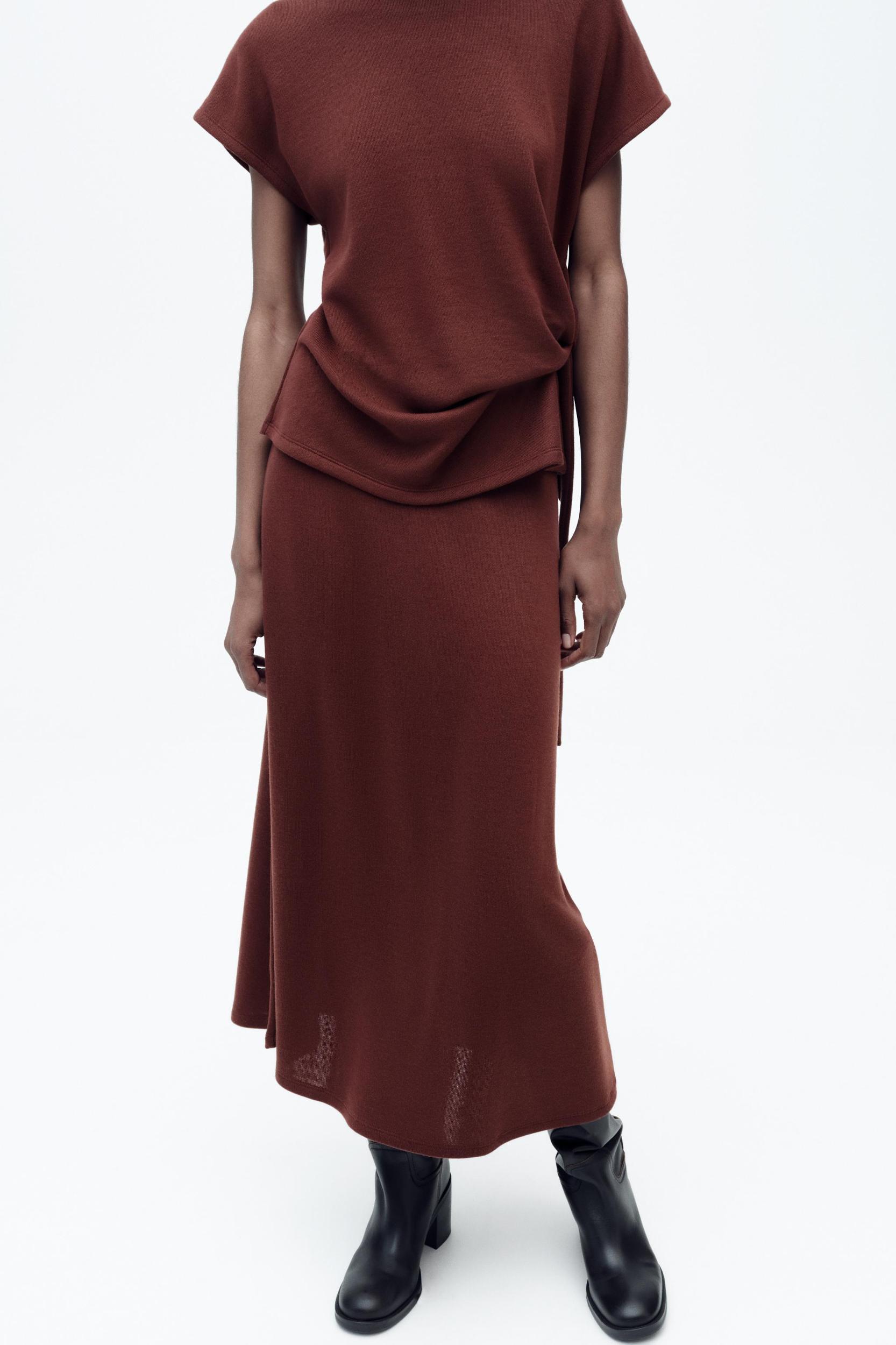 SOFT MIDI SKIRT Product Image