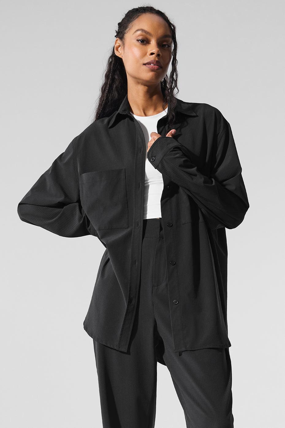 Dreamscape Button Down Long Sleeve - Black Product Image
