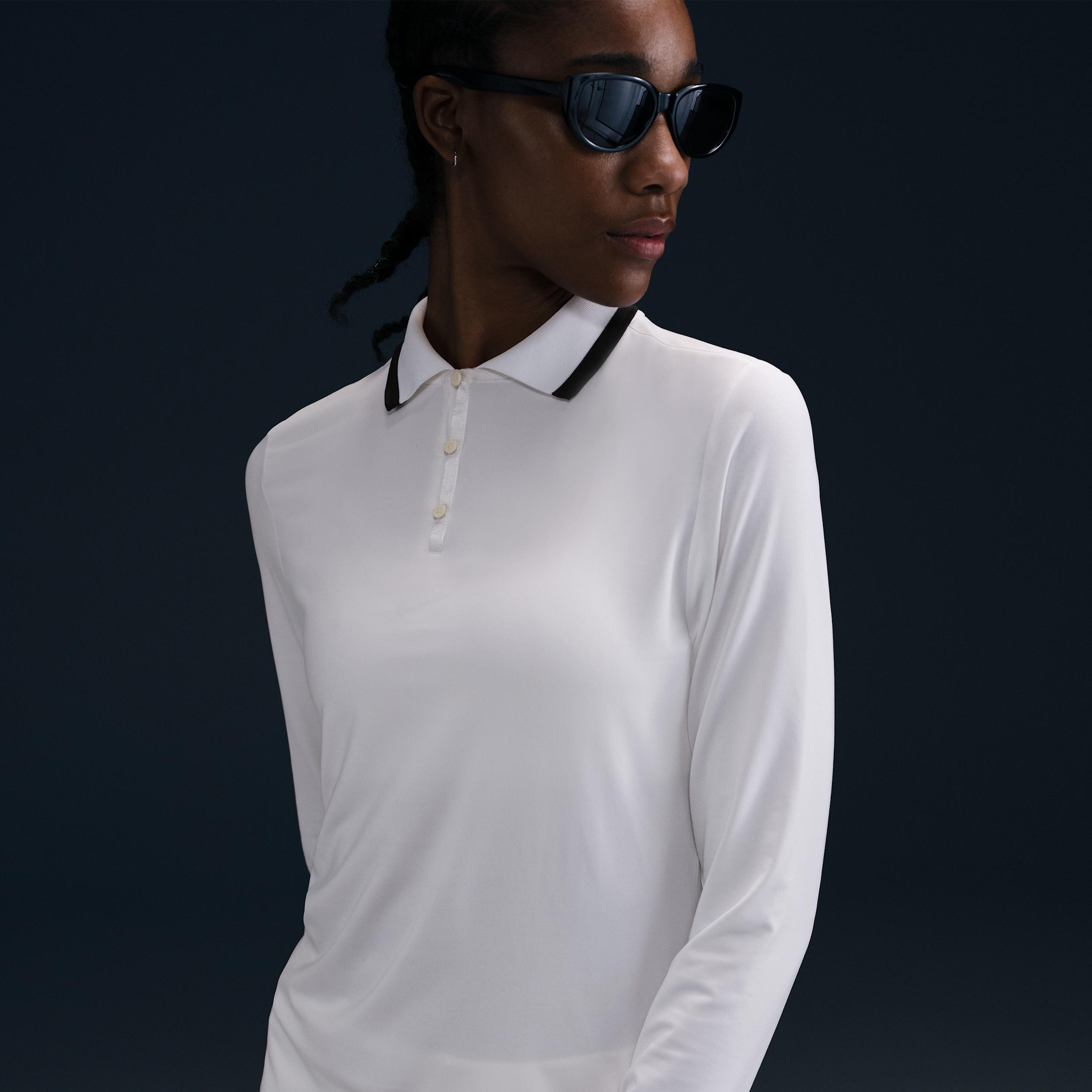 Nike Women's Tour Dri-FIT UV Protection Long-Sleeve Golf Polo Product Image
