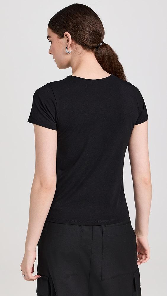 Another Tomorrow Fitted Tee | Shopbop Product Image