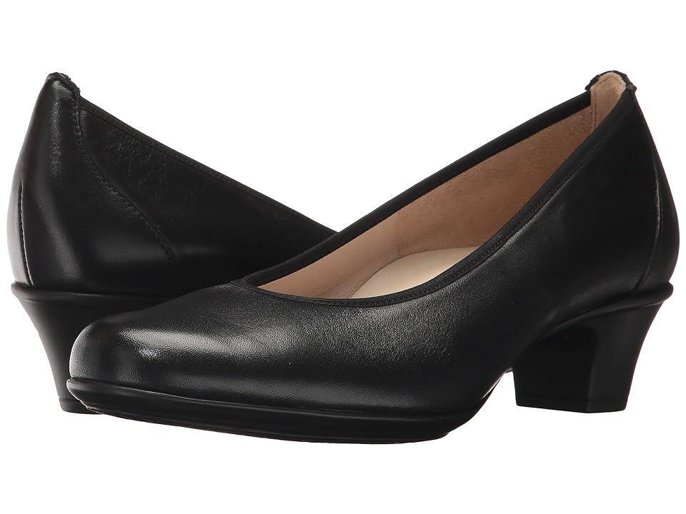 SAS Milano Leather Block Heel Pumps Product Image