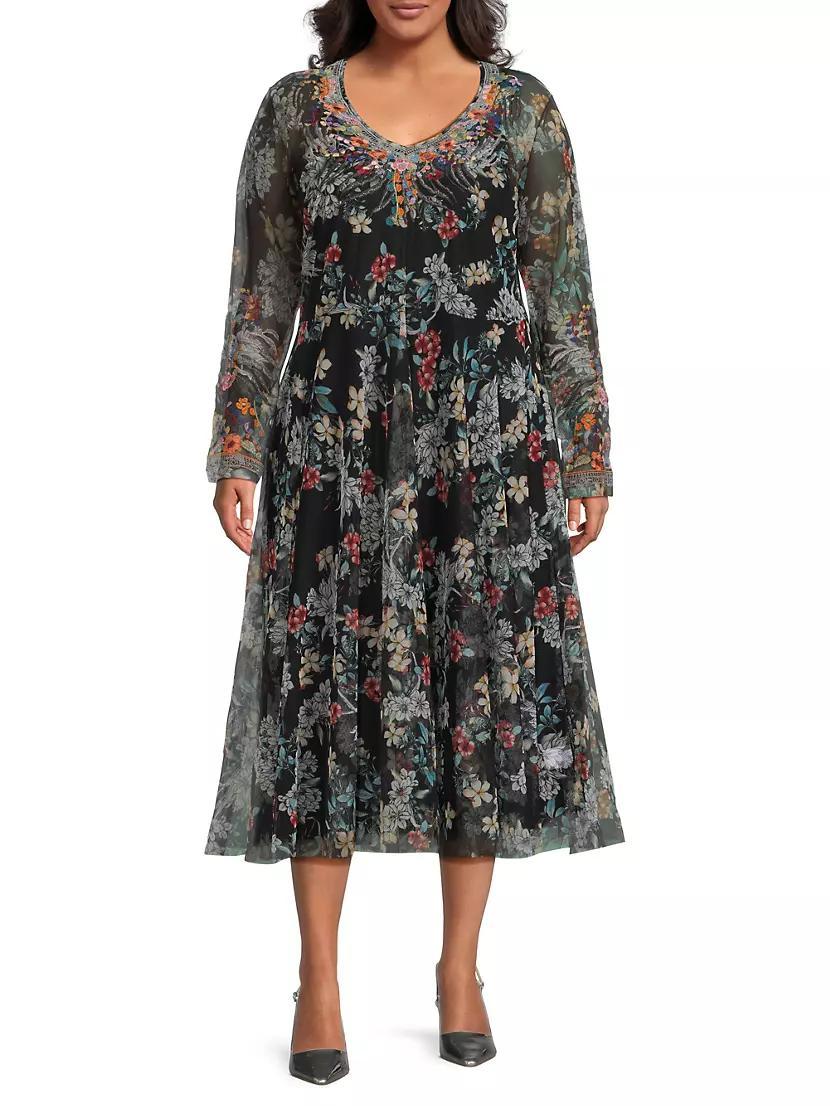 Plus Mazzy Flared Dress Product Image