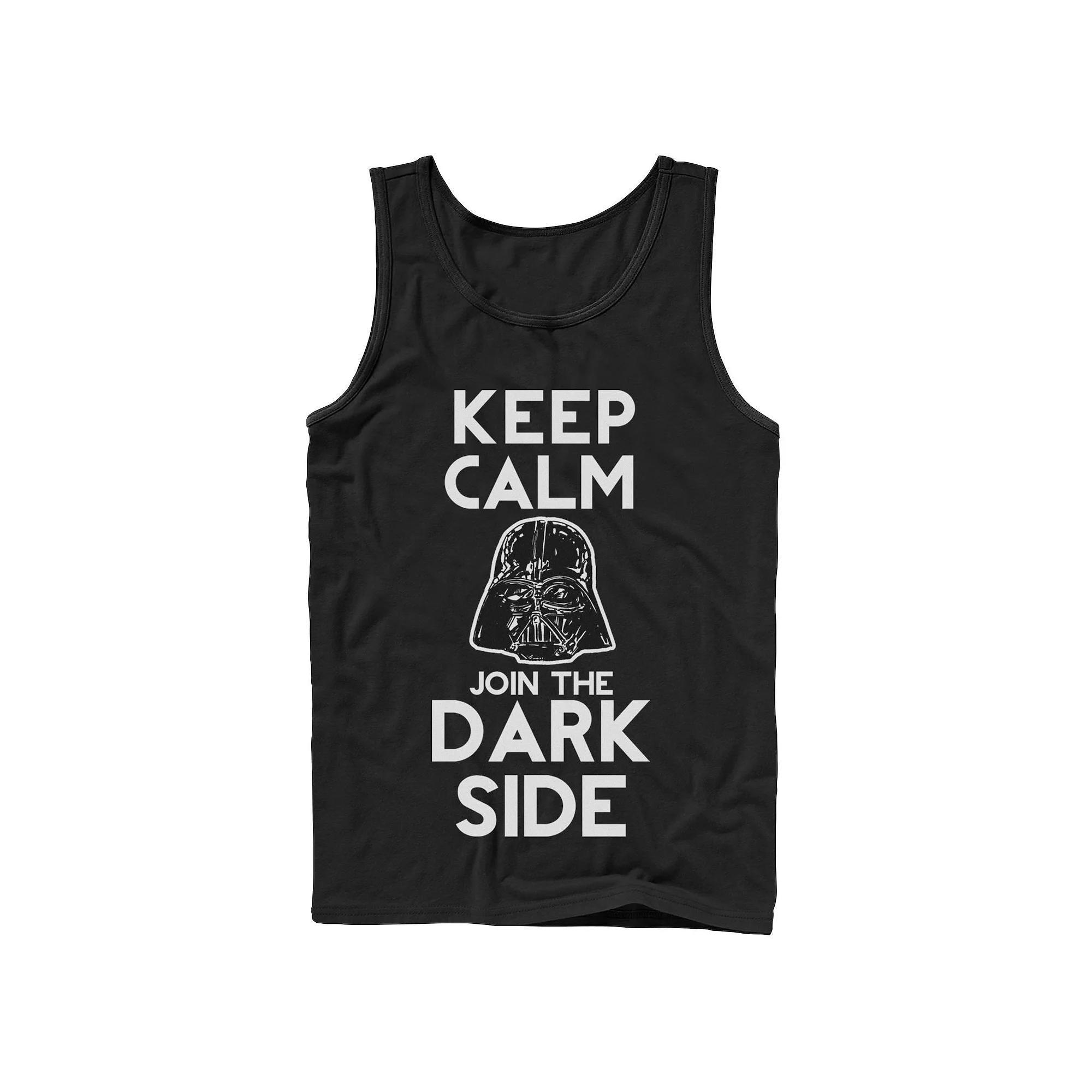 Mens Star Wars Darth Vader Keep Calm Join Us Tank Top Product Image