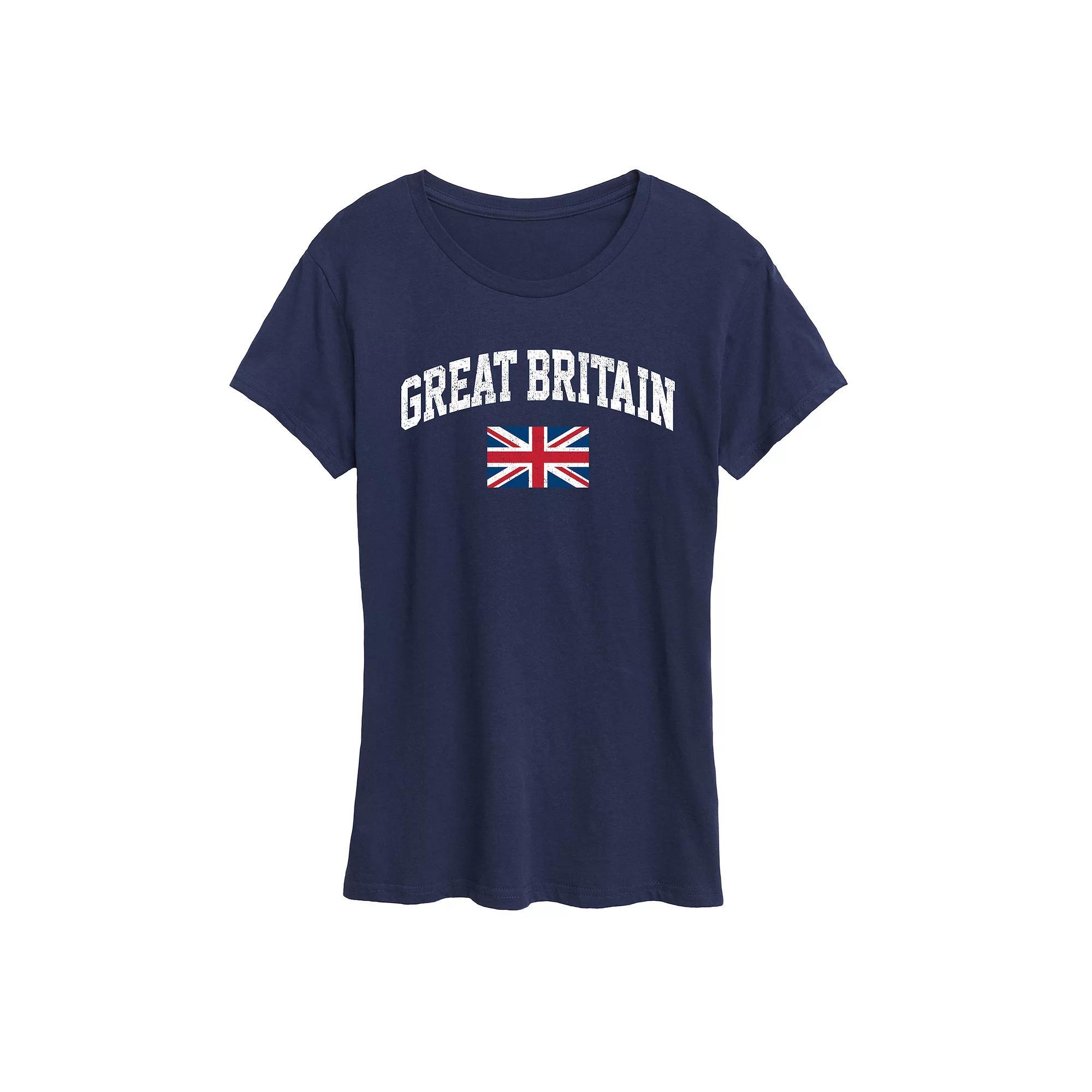 Womens Scrabble Skilled Tee Blue Product Image