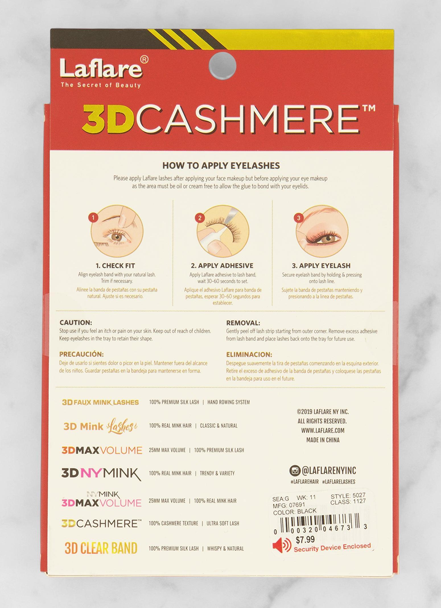 Laflare 3D Cashmere Eyelashes Value Pack 5 Pairs Female Product Image