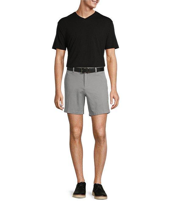 Roundtree & Yorke Solid Cloud Short Sleeve V-Neck T-Shirt Product Image