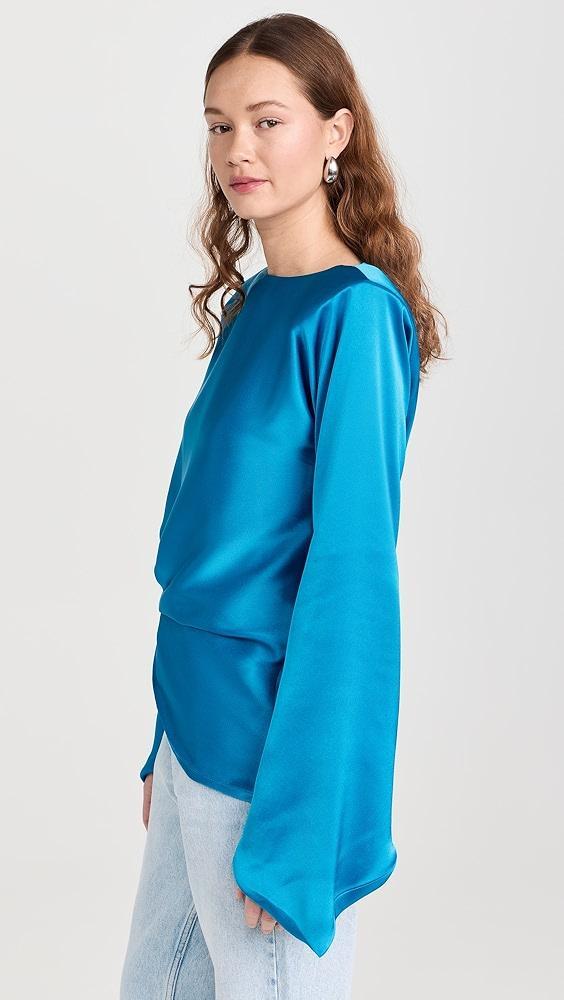 REV The Evie Shoulder Pad Top | Shopbop Product Image