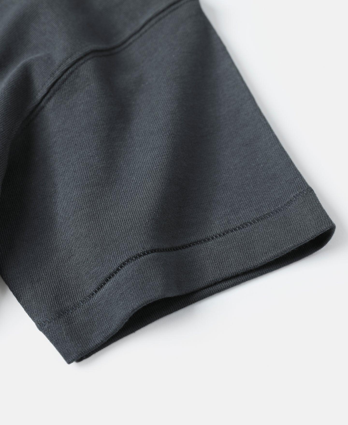 Loopwheel Tubular Athletic T-Shirt - Vintage Black Product Image