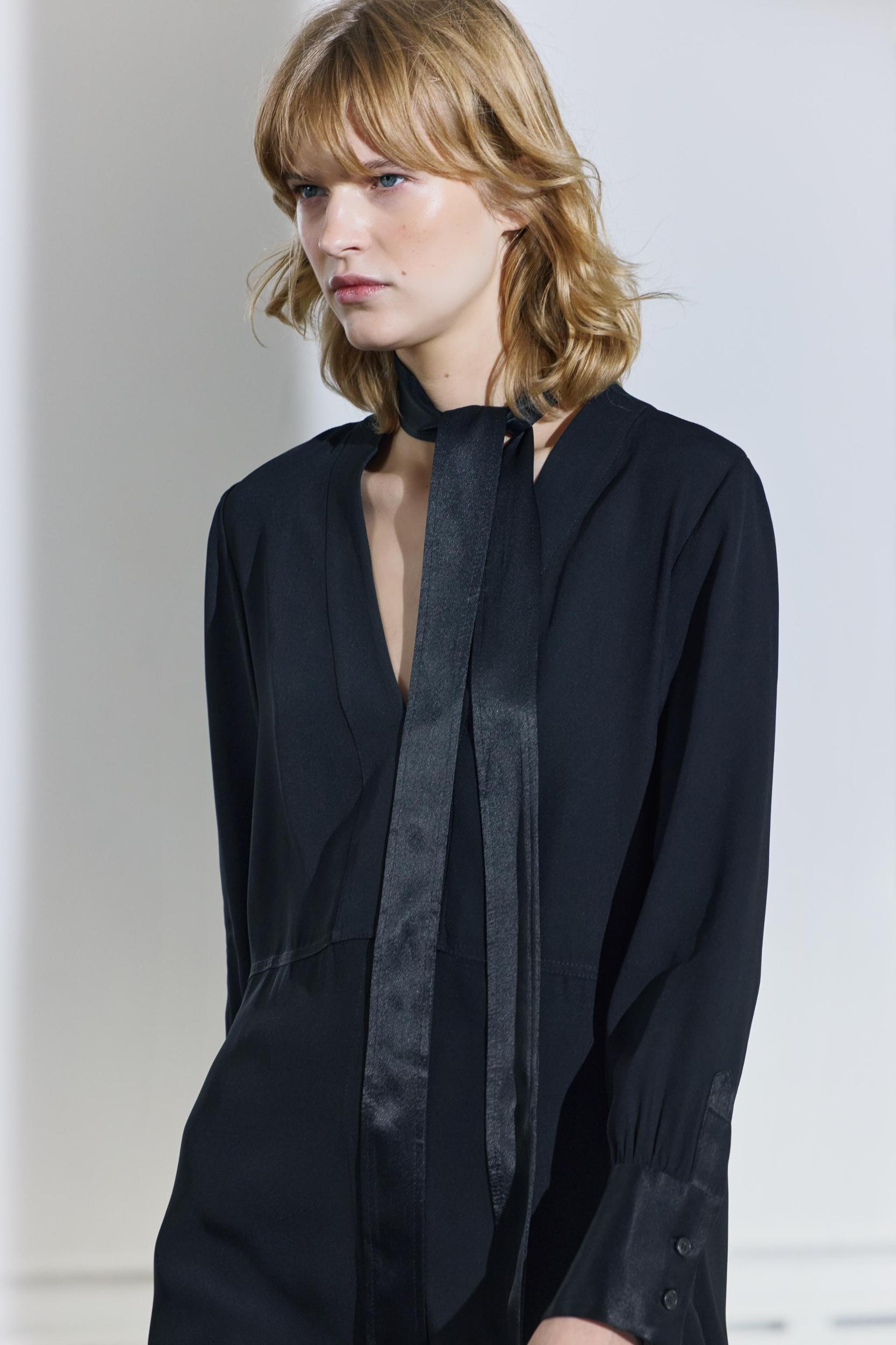 COMBINATION TIED DRESS ZW COLLECTION Product Image