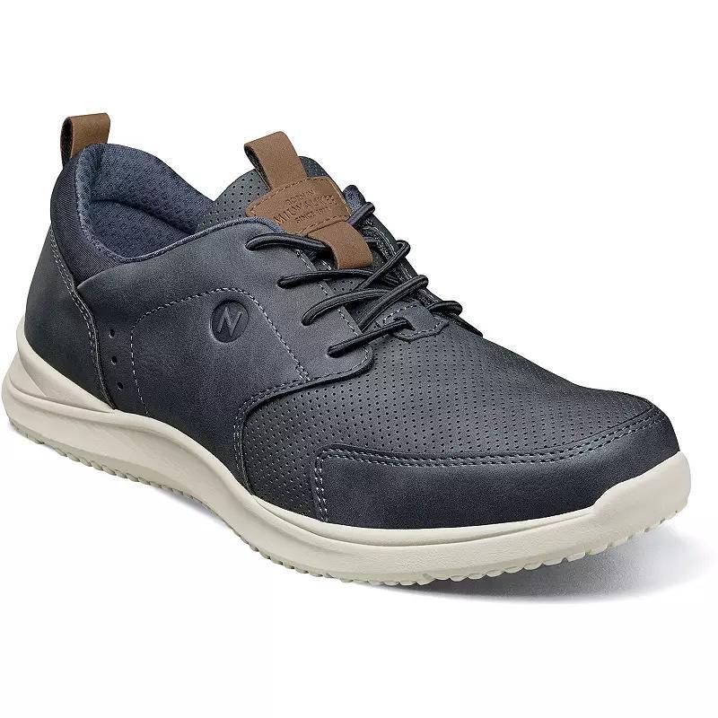 Nunn Bush® Conway Men's Moc Toe Oxford Shoes, Size: 7, Blue Team Product Image