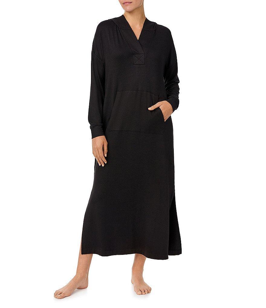 Sanctuary Long Sleeve Hooded Sweater Knit Tunic Product Image