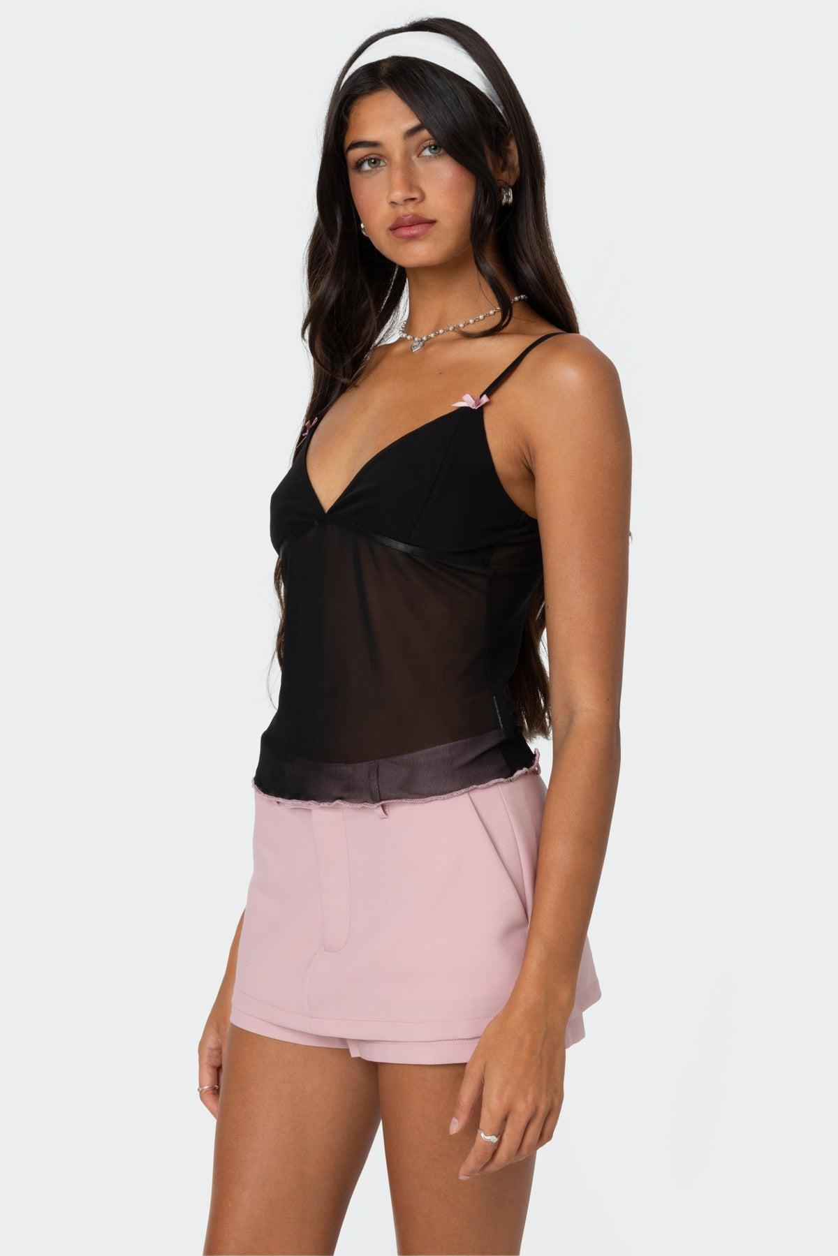 Harriet Sheer Mesh Top Product Image