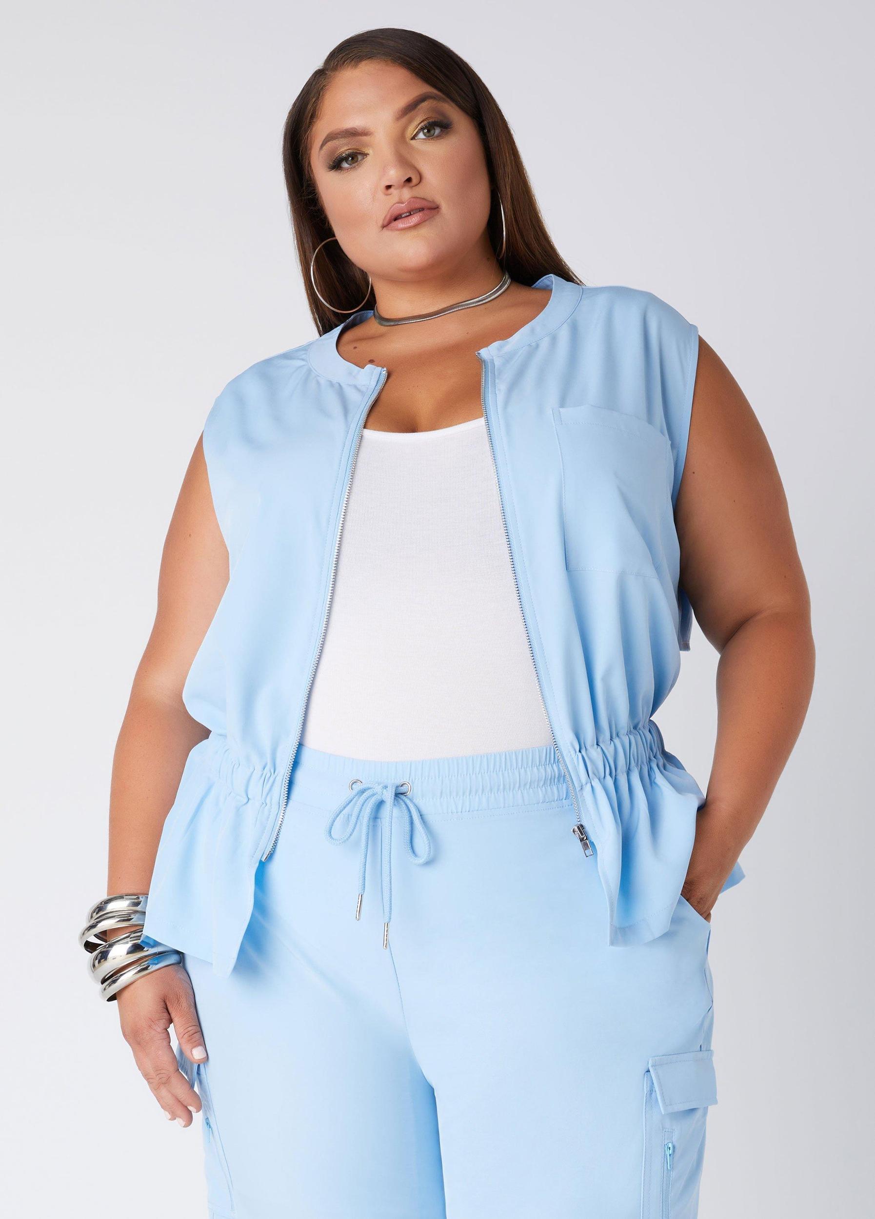Storm Flap Cinched Waist Vest Product Image
