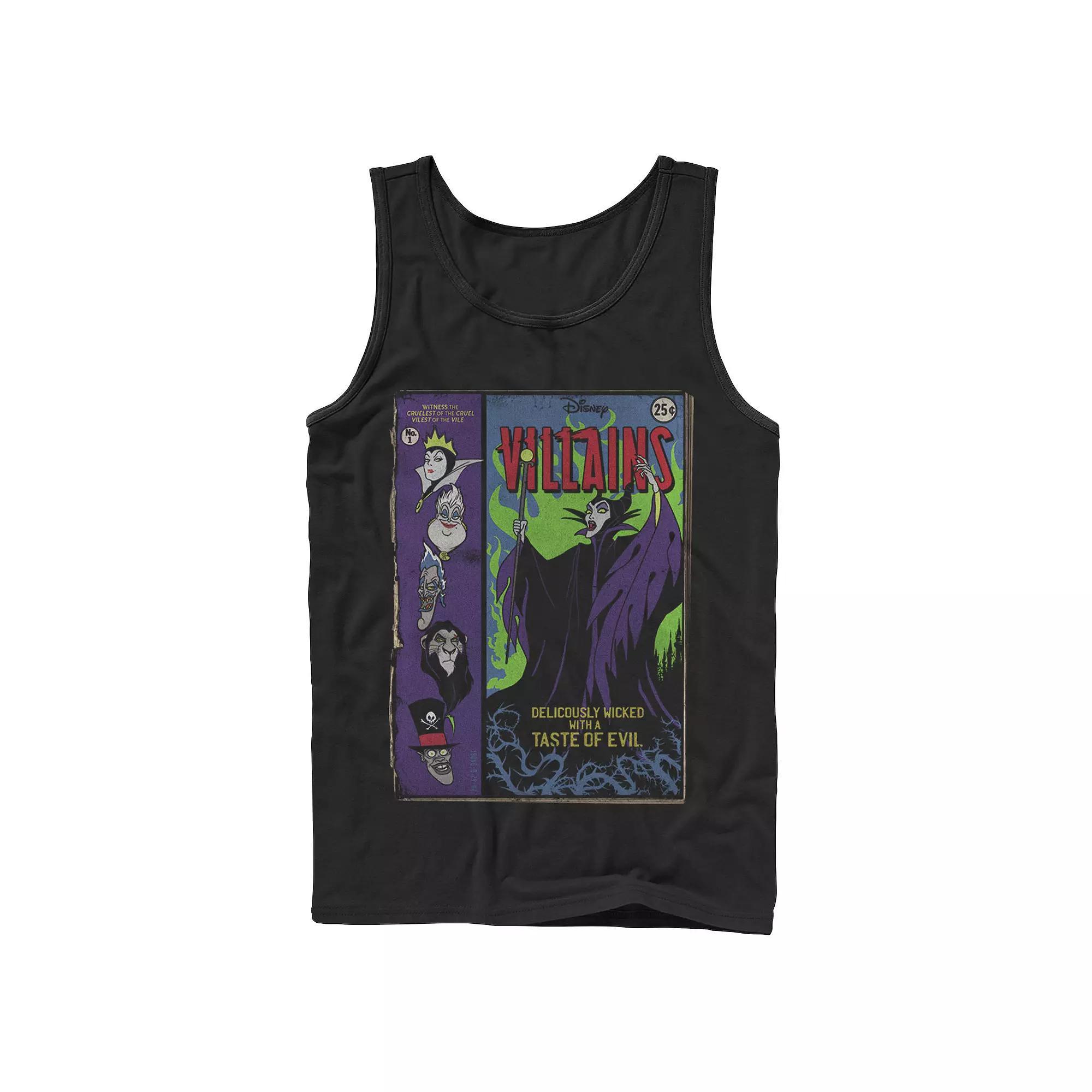Men's DC Comics Superman In Chains Vintage Poster Tank Top, Size: Large, Black Product Image