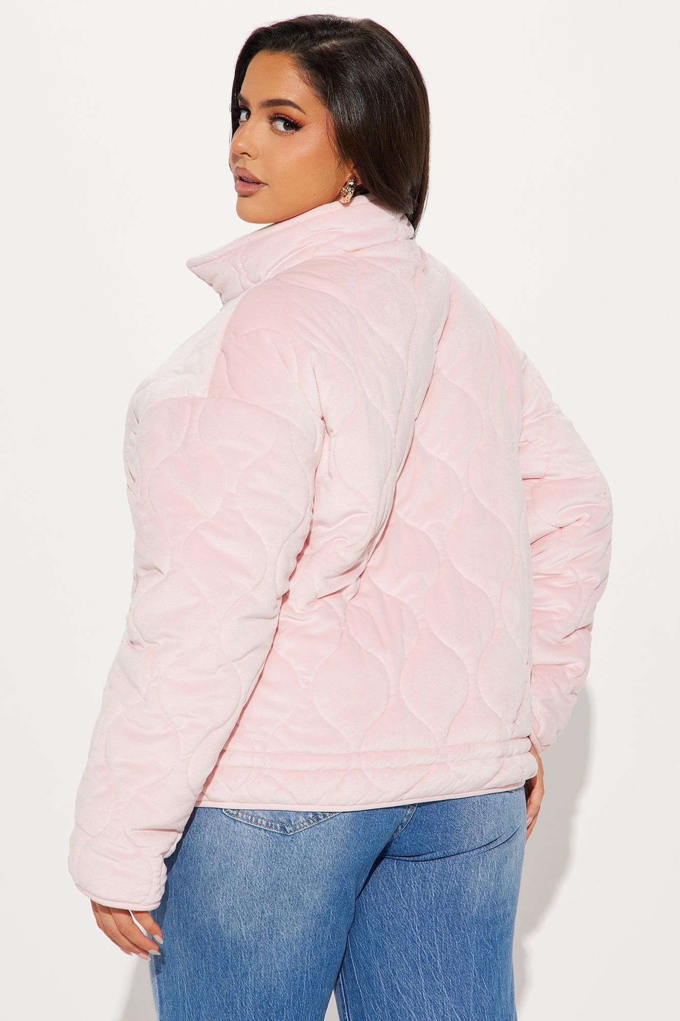 Ski Lift Lightweight Quilted Puffer Jacket - Pink Product Image