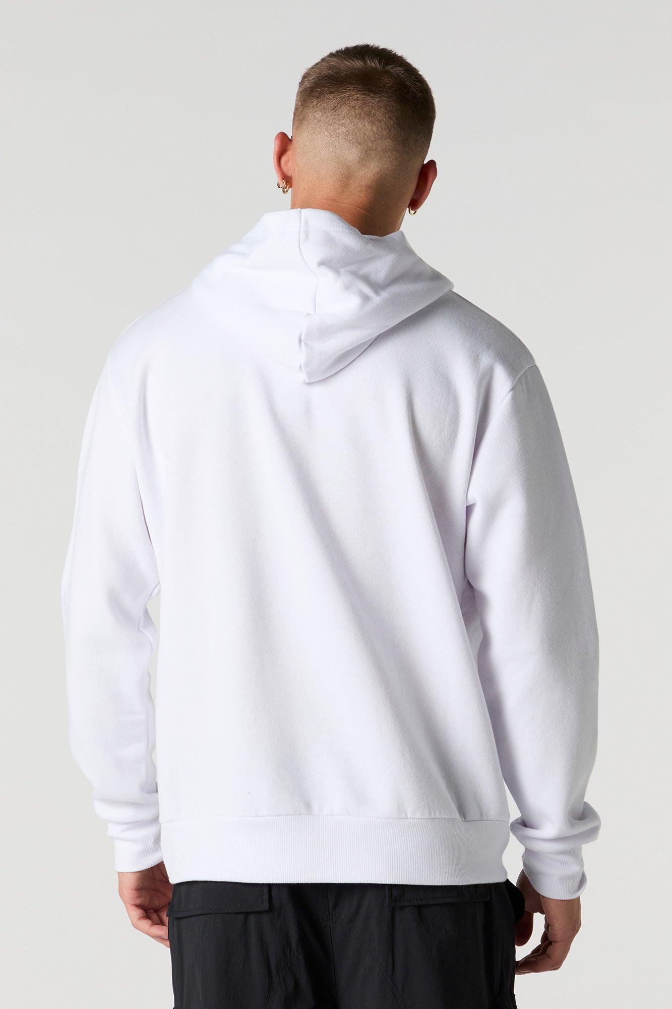 Everyday Solid Fleece Hoodie Male Product Image