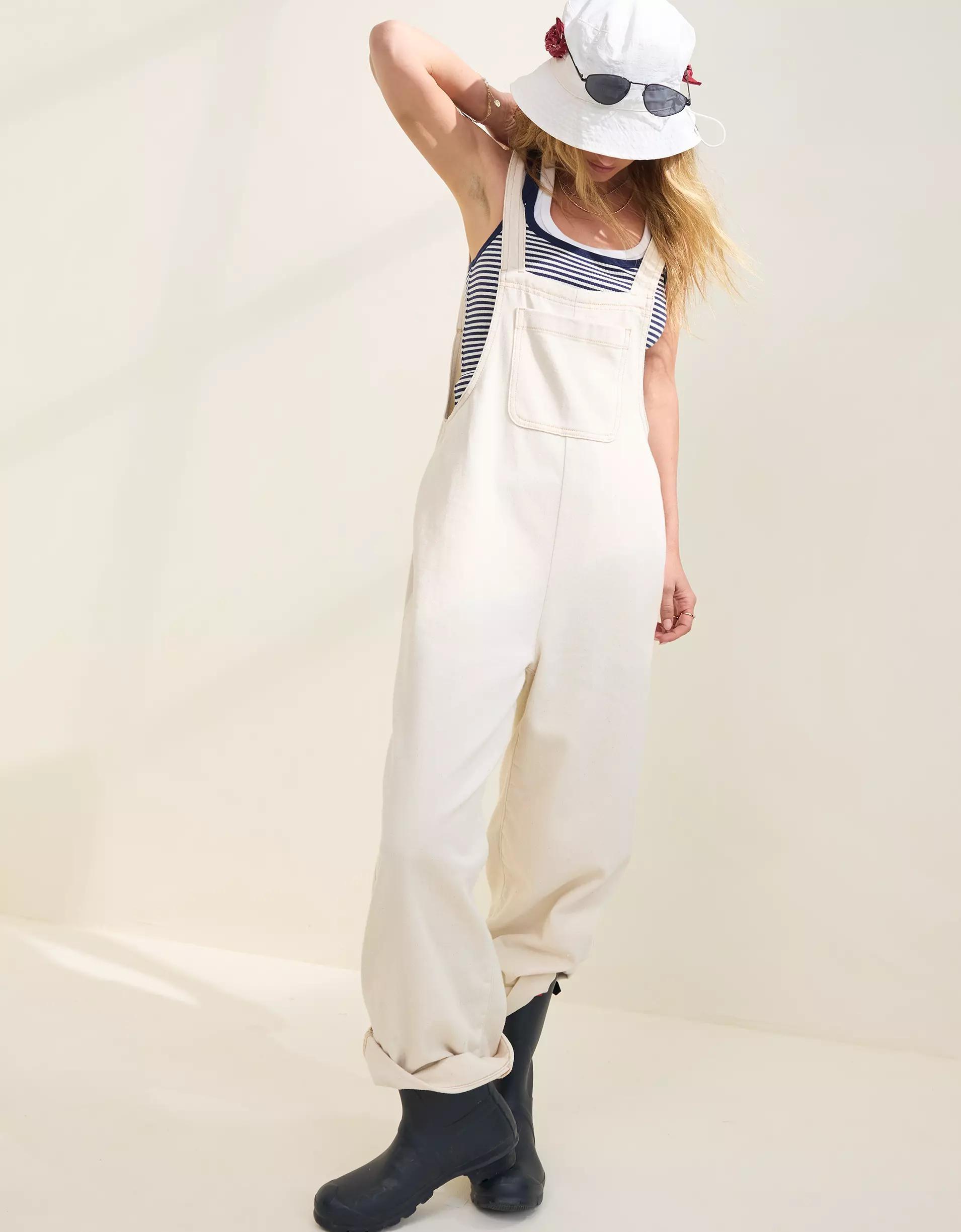 Aerie Denim Overall Product Image