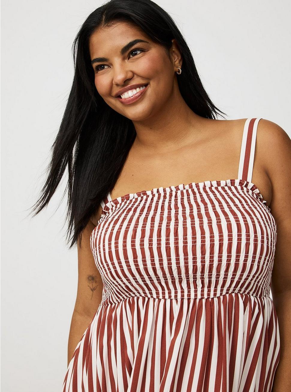 Smocked Tube Mini Dress Product Image