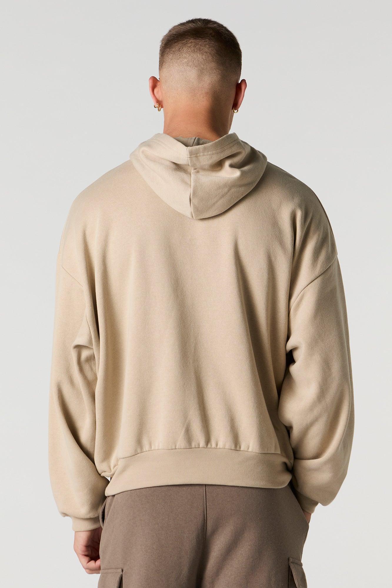 Boxy Fleece Hoodie Male Product Image