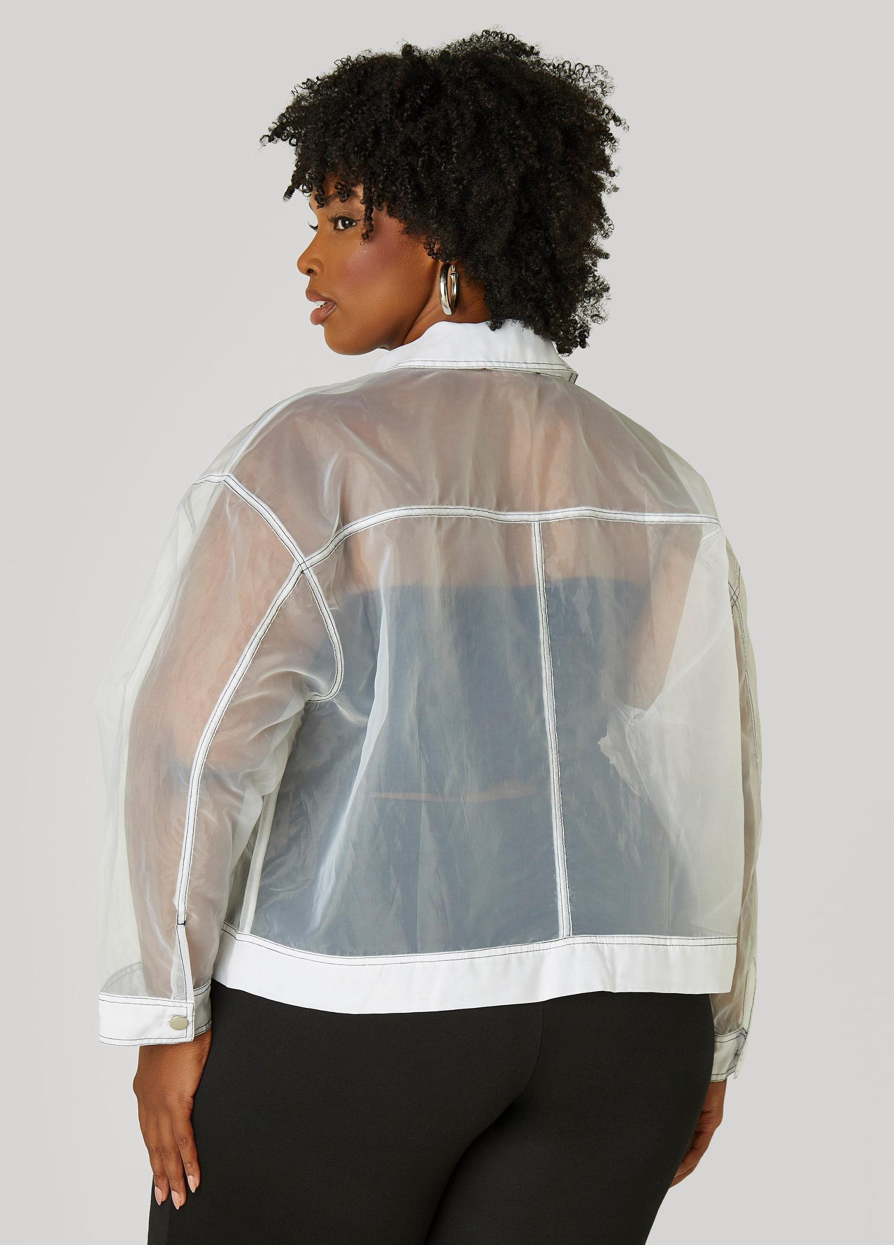Organza Trucker Jacket Product Image