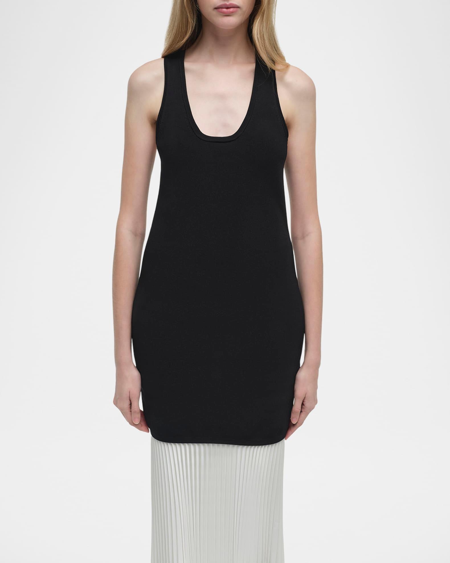 Zaden Sleeveless Combo Midi Dress Product Image