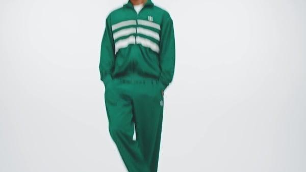 adidas Monogram Track Pants Dark Brown M Mens Product Image