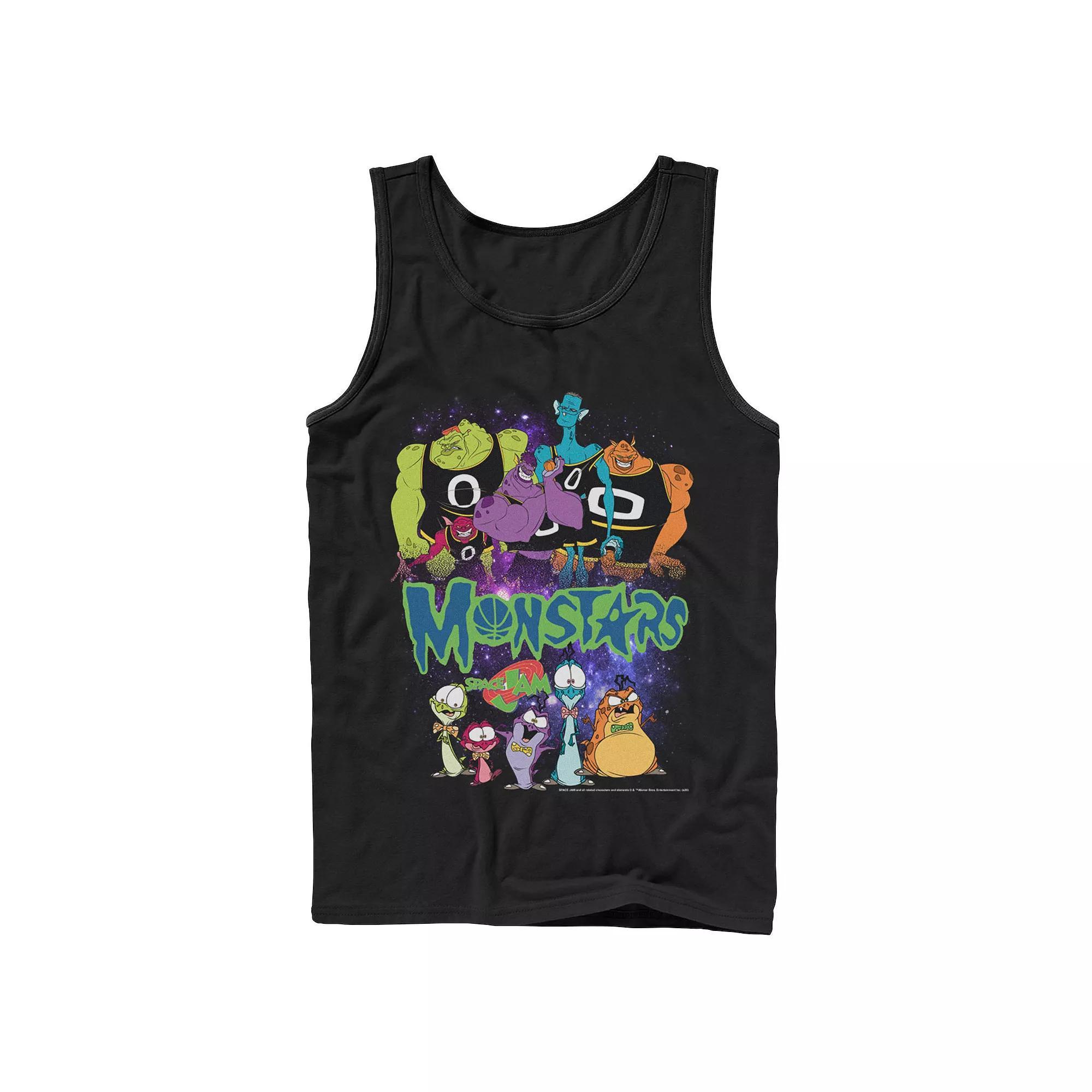 Mens Looney Tunes Space Jam Monstars In Space Tank Top Product Image