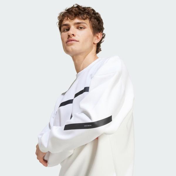 adidas New adidas Z.N.E. Sweatshirt Black XL Mens Product Image