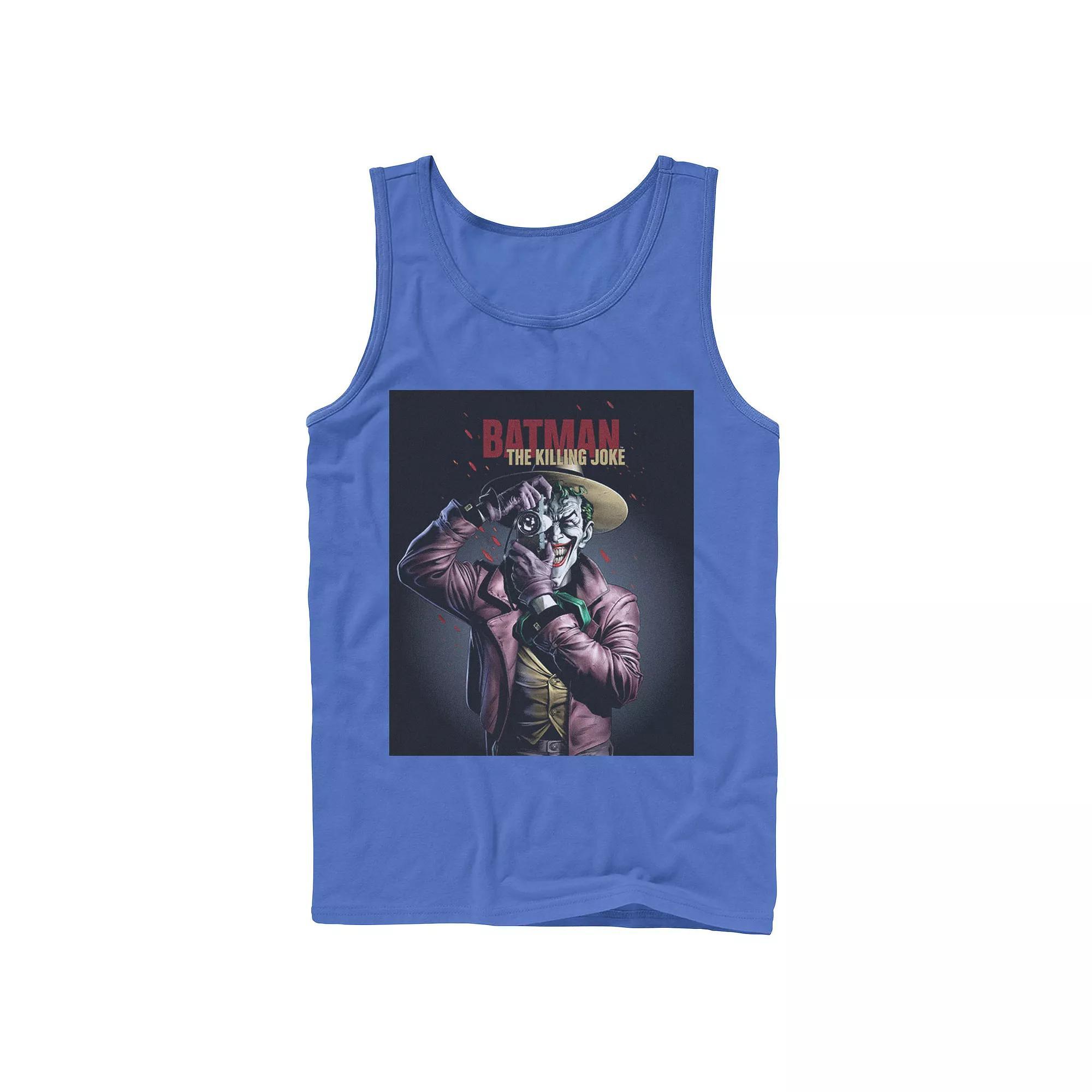 Mens DC Comics Batman The Killing Joke Joker Poster Tank Top Product Image